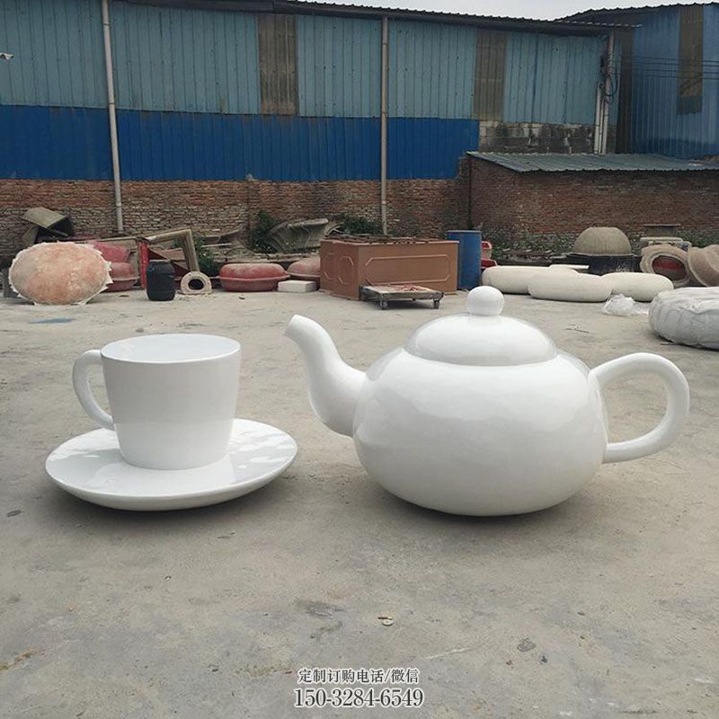 钢铸水杯雕塑 景区雕塑优选 水杯子雕塑装饰精品